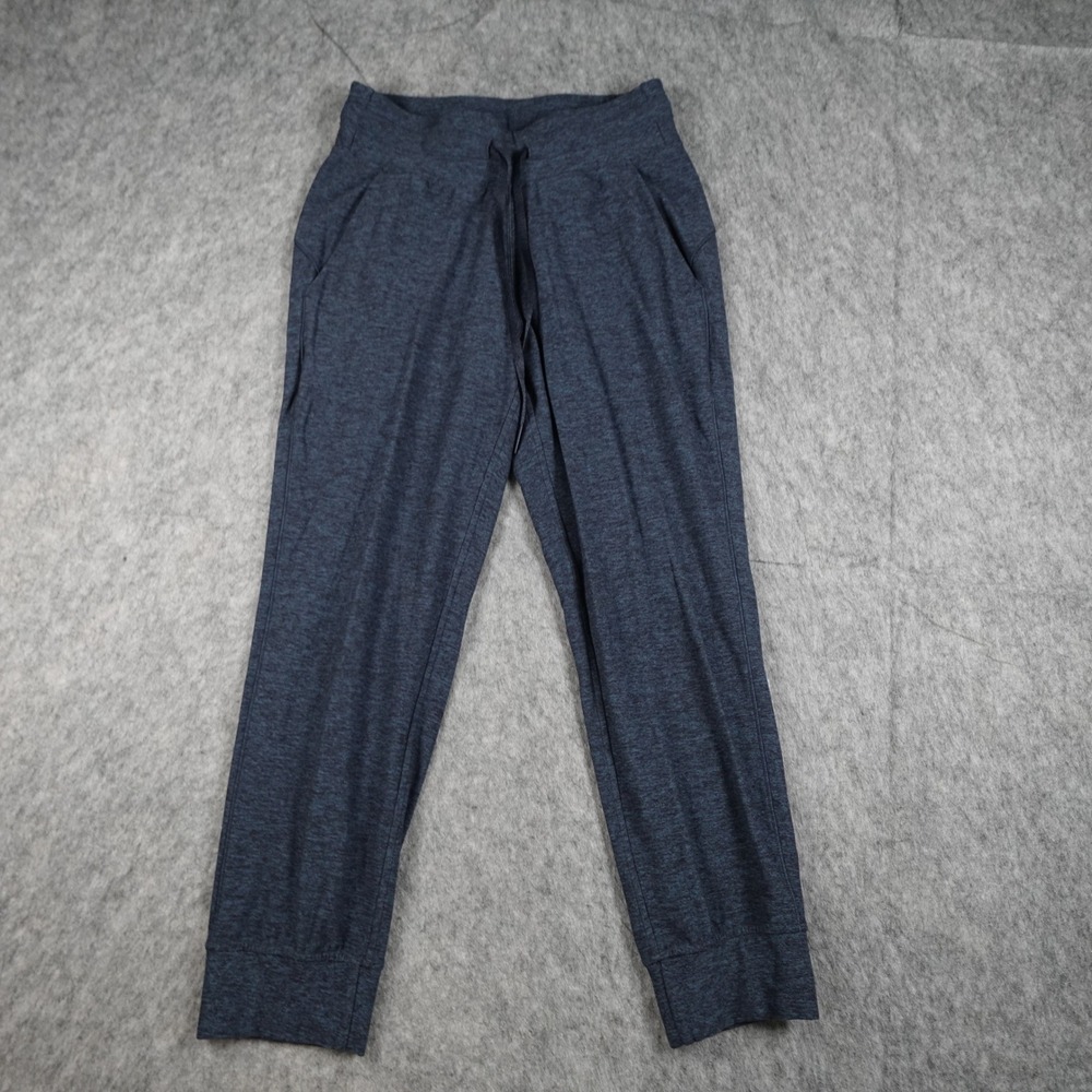 Lululemon Jogger Women 4 Navy‎ Blue Heathered Ready To Rulu Crop Pant Athleisure